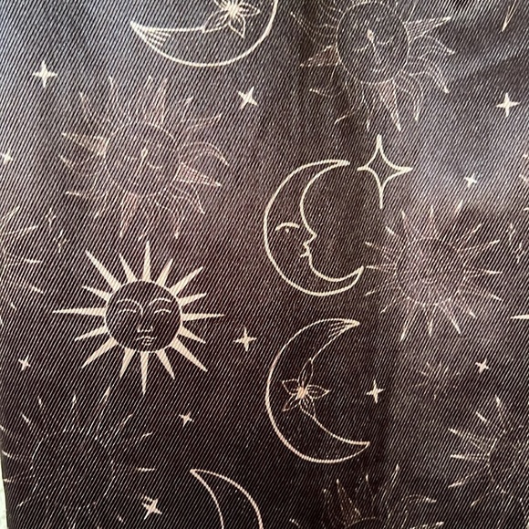 Urban Outfitters Zodiac Celestial Sateen Bodycon Mini Dress Size XS - Picture 3 of 7